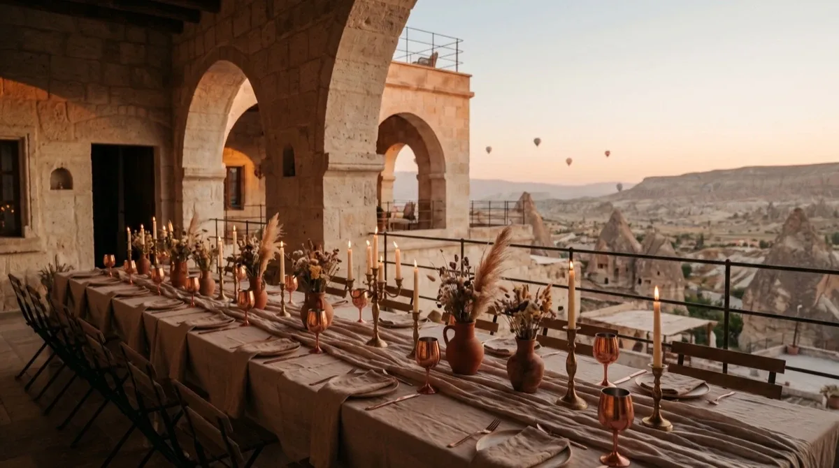 Photographie d'événement corporate à Cappadocia